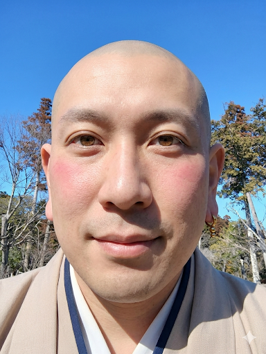 現代風に加工した日蓮聖人像